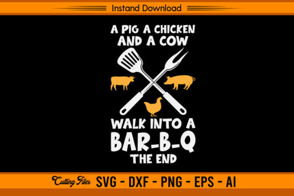 A Pig a Chicken and a Cow Funny BBQ Review