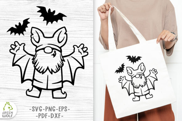 Halloween Bat Gnome SVG Decal: A Designer’s Review