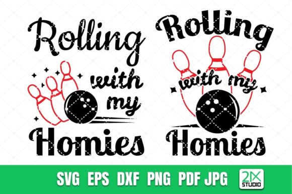 Review: Rolling with My Homies Bowling SVG for Embroidery