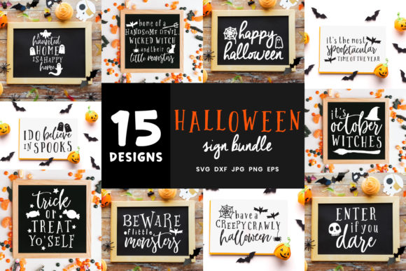 Reviewing the Funny Halloween Sign Bundle for Stitchers